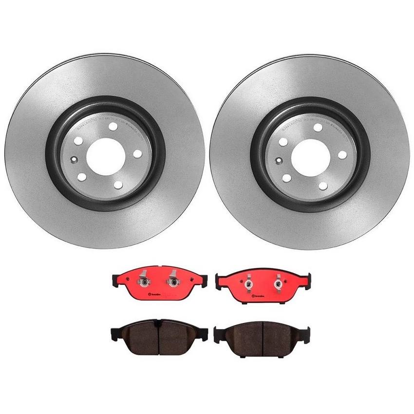 Brembo OE Brembo OE 12-18 Audi A6/A6 Quattro/A7 Quattro/10-18 A8 Quattro Front Disc Brake Kit