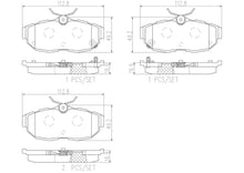 Load image into Gallery viewer, Brembo OE Brembo OE 13-14 Ford Mustang Rear Disc Brake Kit
