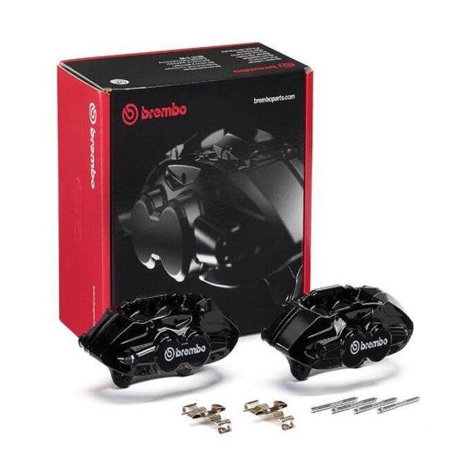 Brembo OE Brembo OE 16-21 BMW M2/17-18 M3/17-20 M4/14-16 M235i Hydraulic Front X-Style Brake Calipers - Black