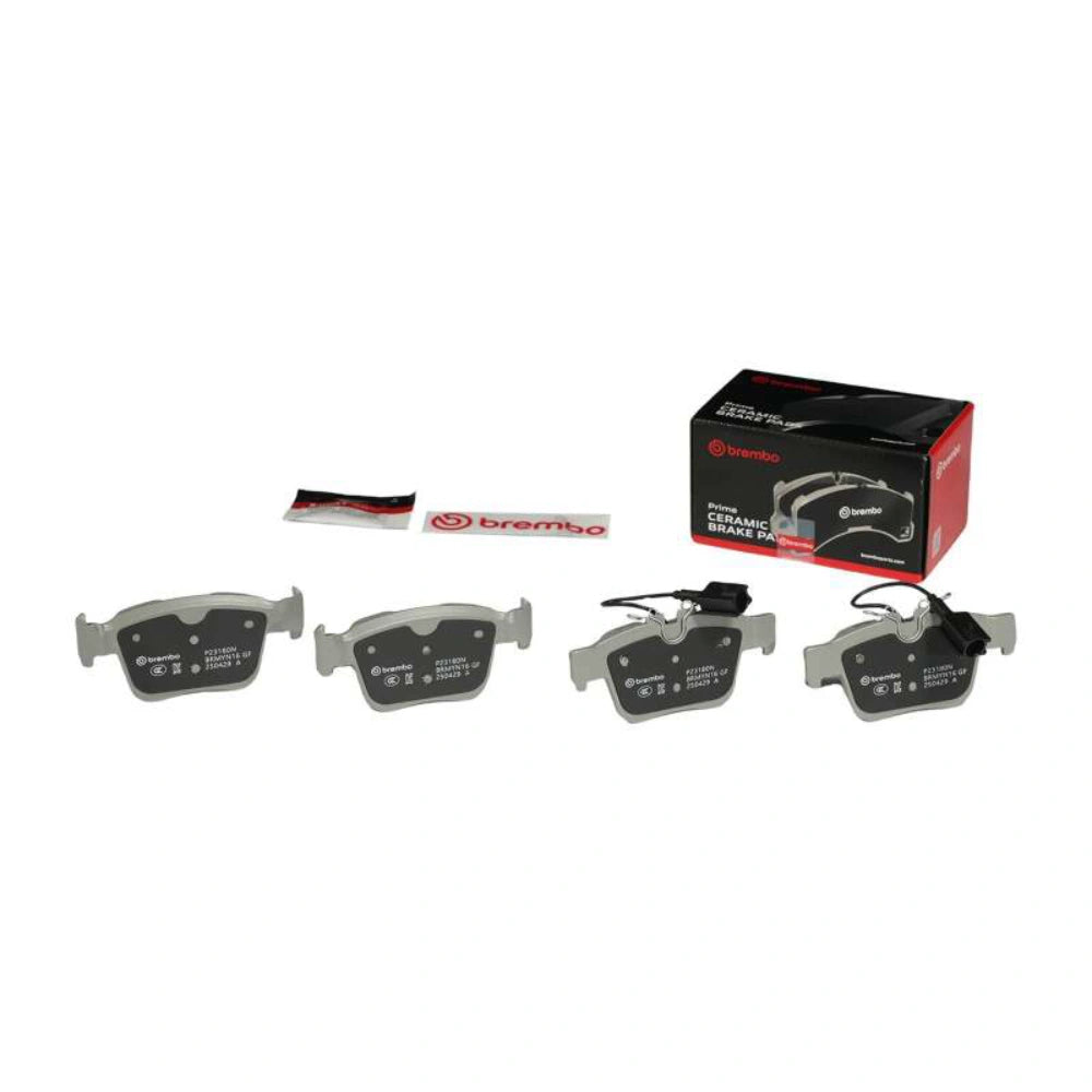 Brembo OE 17-22 Alfa Romeo Giulia/18-21 Stelvio Ceramic Brake Pad - Rear - Brembo OE P23180N