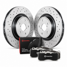 Load image into Gallery viewer, Brembo OE 17-23 Porsche 718 Boxster/718 Cayman/13-16 Boxster/14-16 Cayman Rear Disc Brake Kit - Brembo OE KT00B07