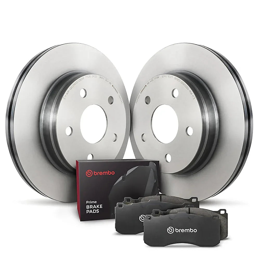 Brembo OE 12-18 Audi A6/A6 Quattro/A7 Quattro/15-20 Porsche Macan Rear Disc Brake Kit - Brembo OE KT04485