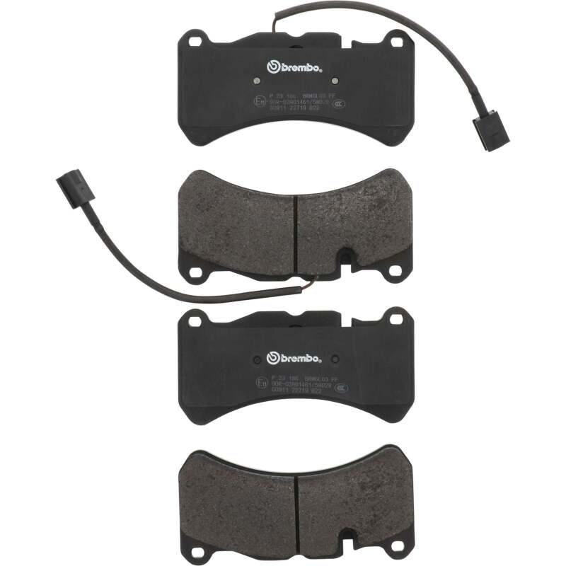 Brembo 18-19 Alfa Romeo Giulia/ Alfa Romeo Stelvio Front Low-Met Brake Pad - Brembo OE P23186