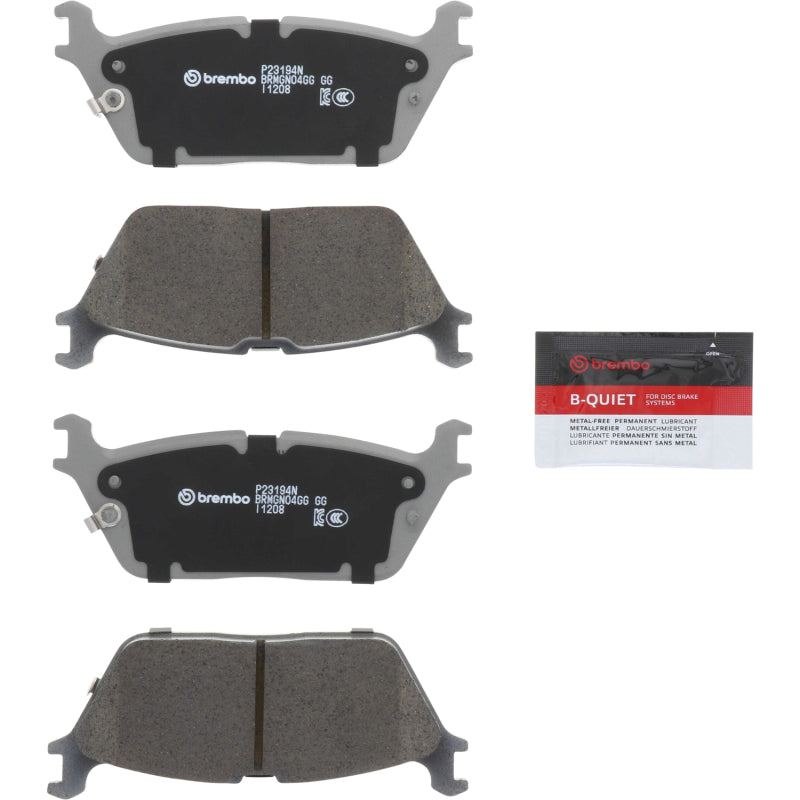 Brembo 19-22 Ram 1500 Rear NAO Brake Pad - Brembo OE P23194N