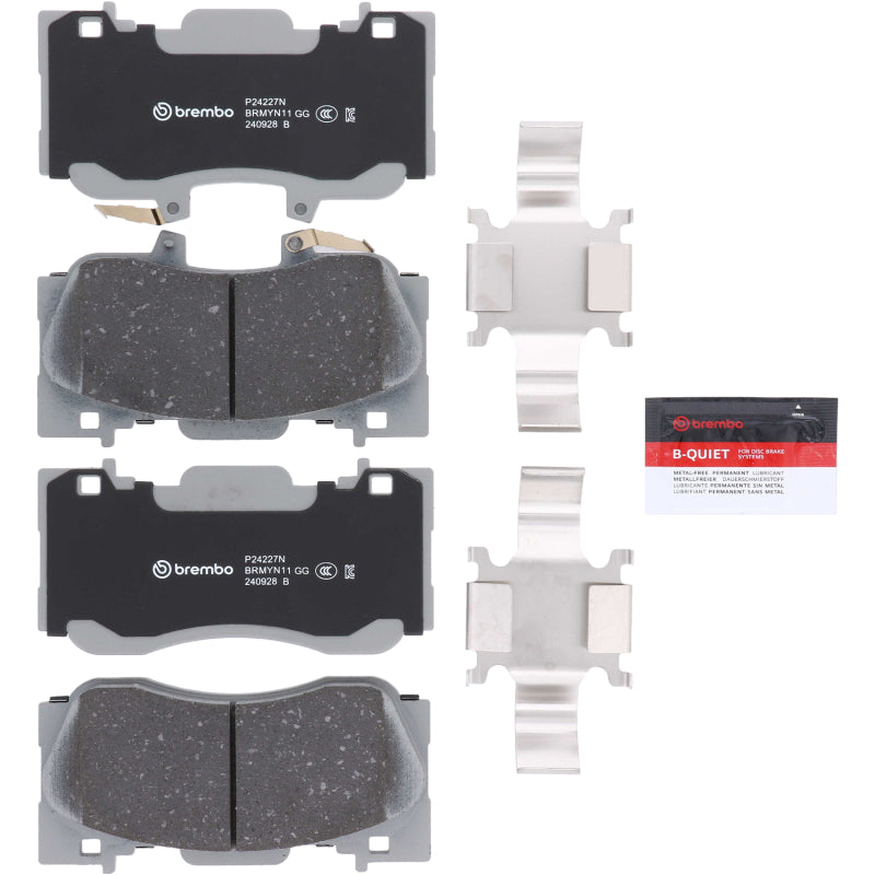 Brembo 15-22 Ford Mustang Front NAO Brake Pad - Brembo OE P24227N