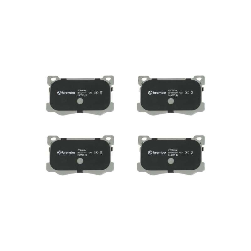 Brembo 16-17 Hyundai Genesis/ Genesis G80/ Kia K900 Front NAO Brake Pad - Brembo OE P30083N