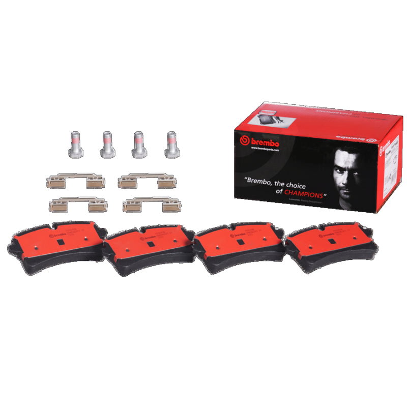 Brembo 15-20 Porsche Macan Rear NAO Brake Pad - Brembo OE P65040N