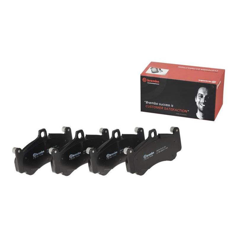 Brembo 88-89 Audi 80/88-91 80 Quattro/93-95 Passat Front Premium NAO Ceramic OE Equivalent Pad - Brembo OE P85011N