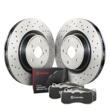 Load image into Gallery viewer, Brembo OE Brembo OE Front Disc Brake Brembo Kit for Mercedes-Benz. Ceramic Brake Pads