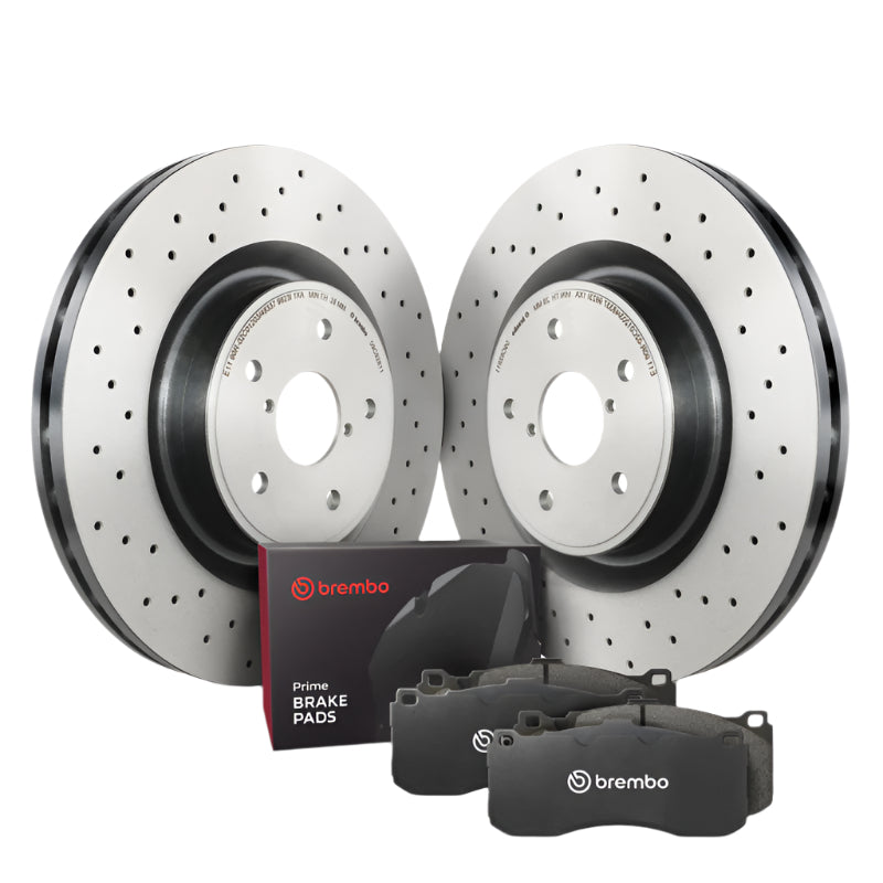 Brembo OE Brembo OE Front Disc Brake Kit 16-22 Mercedes-Benz C43, C450, E300, GLC43