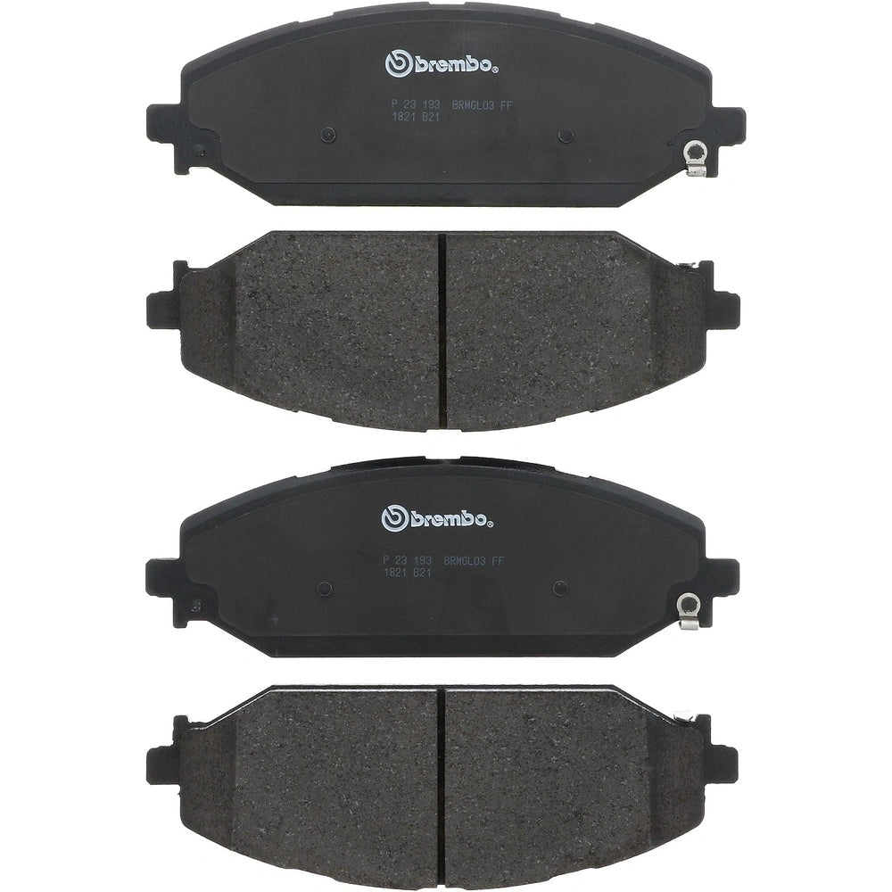 Brembo P23193 brake pad set — exact manufacturer product photo