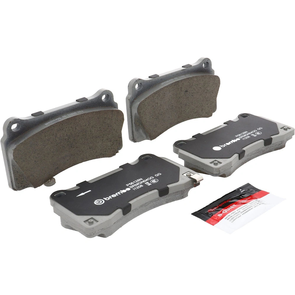 Brembo P56128N brake pad set — exact manufacturer product photo