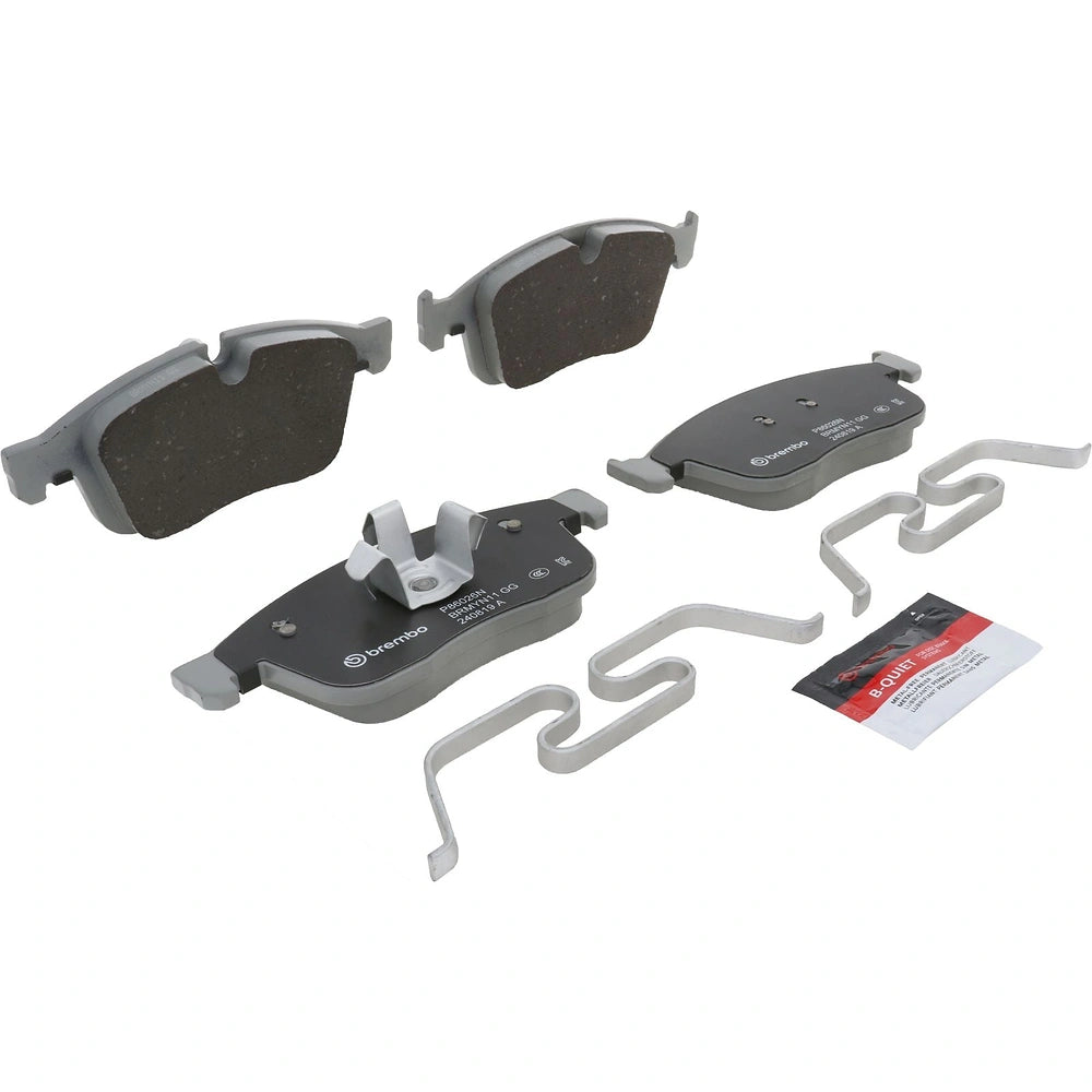 Brembo P86026N brake pad set — exact manufacturer product photo