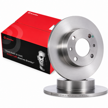 Load image into Gallery viewer, Brembo UV Coated front brake rotor full view