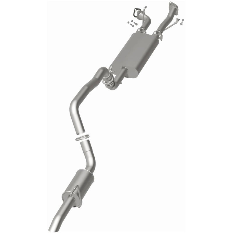 BRExhaust 106-0868 exhaust kit components shown out of package for 2008-2017 Toyota Sequoia 5.7L