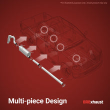 Load image into Gallery viewer, BRExhaust 106-1084 Direct-Fit Exhaust 2019-2024 Silverado