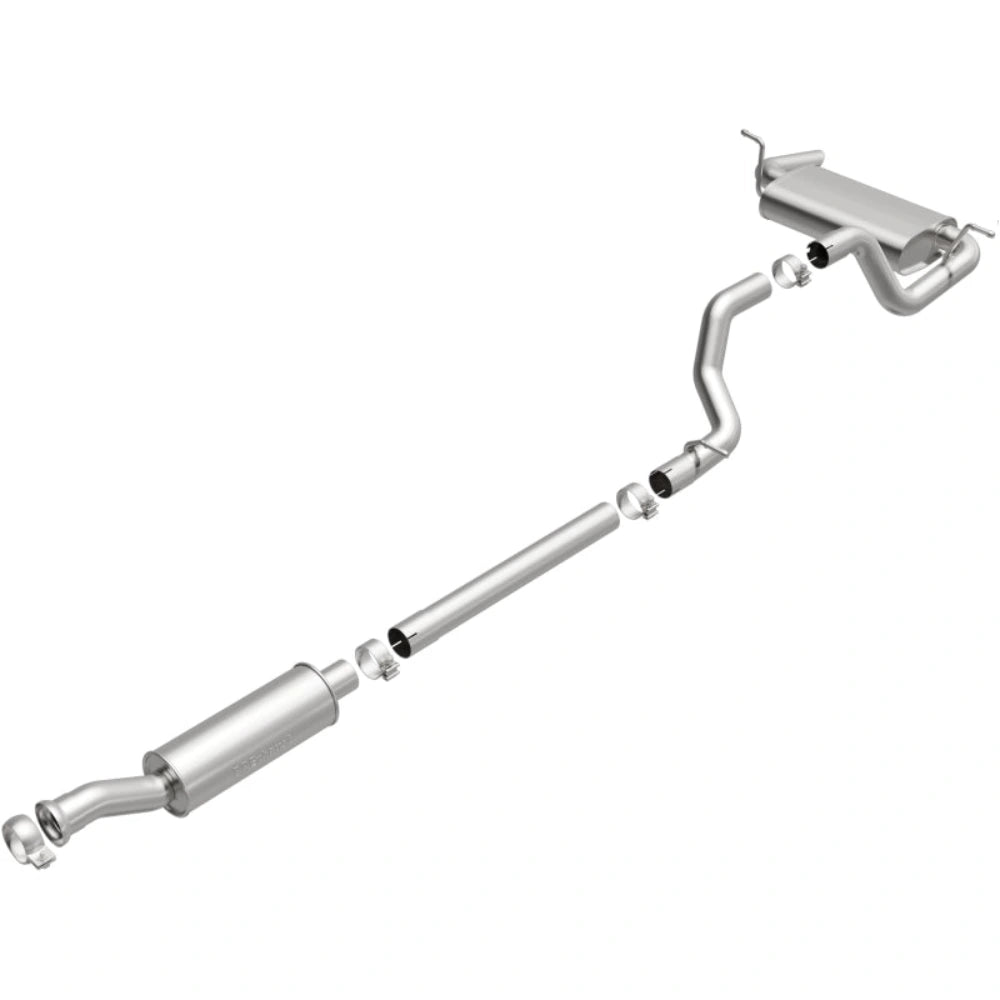 BRExhaust 106-1105 Direct-Fit Exhaust Kit - 2018-2025 Jeep Wrangler 2.0L - image 4