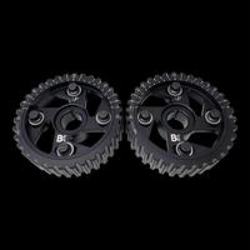 Brian Crower Honda B Series Black Adjustable Cam Gears (pair) - Black Ops Auto Works