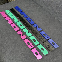 Load image into Gallery viewer, Bronco Grille Letter Covers - OEM Color Matched Exotic Innovations