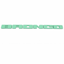 Load image into Gallery viewer, Bronco grille letter covers full view OEM color matched
