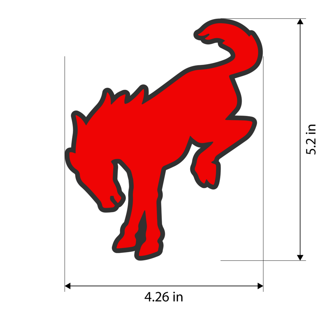 Bronco Rear Badge/Emblem - OEM Color Matched Exotic Innovations