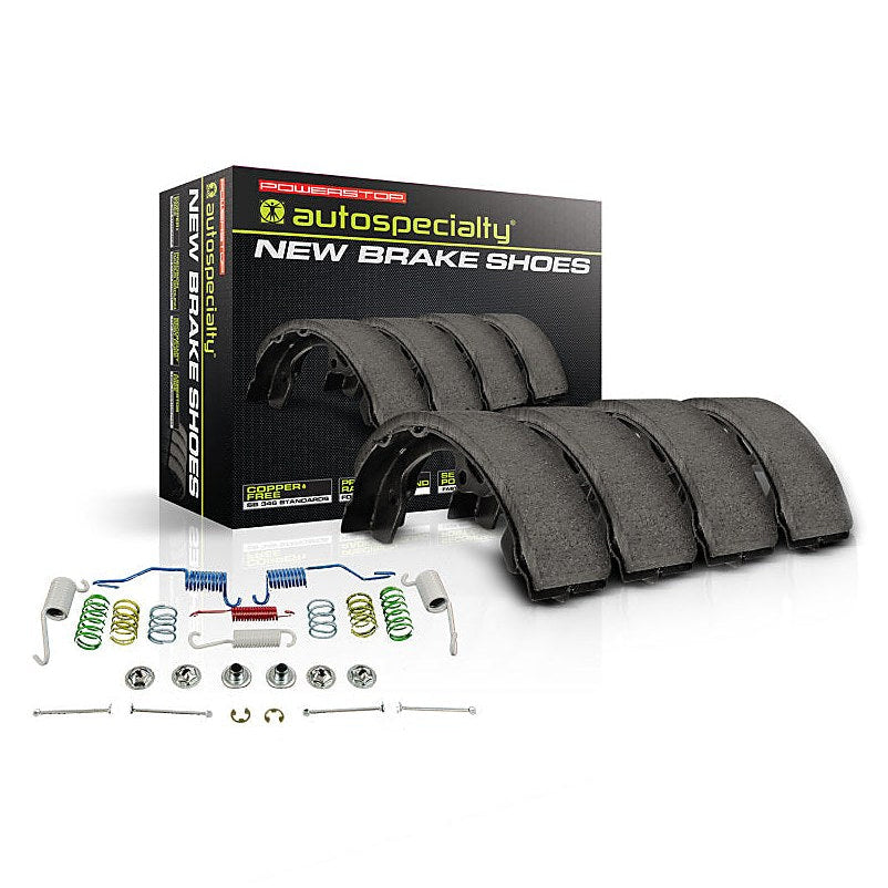 BSSH704 Mazda B4000 rear brake shoes 1998 to 2009