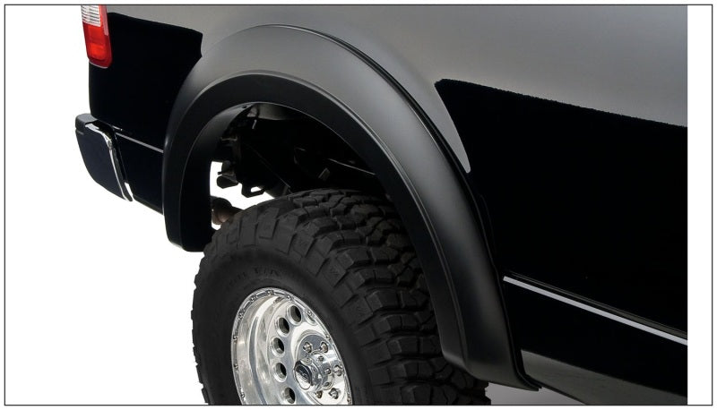 Bushwacker 04-08 Ford F-150 Styleside Extend-A-Fender Style Flares 2pc 66.0/78.0/96.0in Bed - Black - Black Ops Auto Works