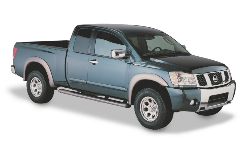 Bushwacker 04-15 Nissan Titan Extend-A-Fender Style Flares 4pc 67.1/78.9/84/96in - Black - Black Ops Auto Works