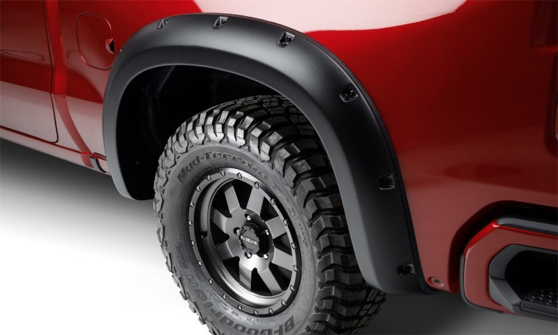 Bushwacker 07-13 Chevrolet Silverado 1500 (Excl. Stepside) Forge Style Flares 4pc - Black - Black Ops Auto Works