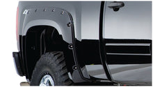 Load image into Gallery viewer, Bushwacker 07-13 Chevy Silverado 1500 Fleetside Cutout Style Flares 4pc 78.7/97.6in Bed - Black - Black Ops Auto Works