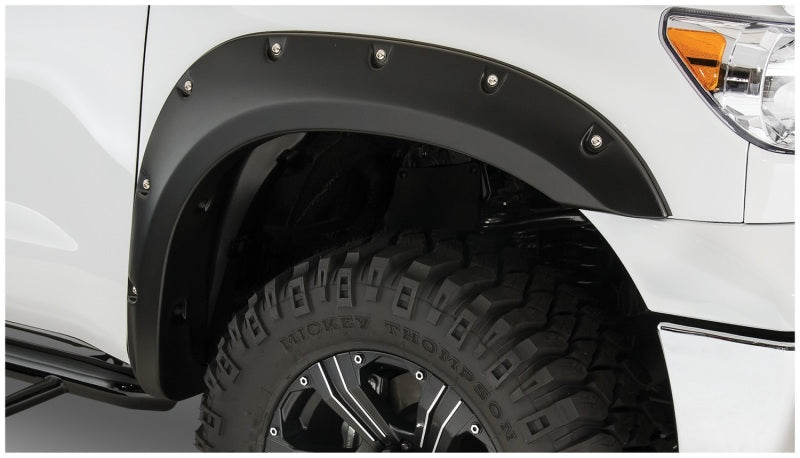 Bushwacker 07-13 Toyota Tundra Pocket Style Flares 2pc - Black - Black Ops Auto Works