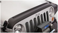 Load image into Gallery viewer, Bushwacker 07-18 Jeep Wrangler (JK) / (JK) Unlimited Trail Armor Hood Guard - Black - Black Ops Auto Works