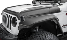 Load image into Gallery viewer, Bushwacker 07-18 Jeep Wrangler JK/JKU Trail Armor Hood Armor (3pc Set) - Tex. Black - Black Ops Auto Works