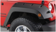 Load image into Gallery viewer, Bushwacker 07-18 Jeep Wrangler Pocket Style Flares 2pc - Black - Black Ops Auto Works