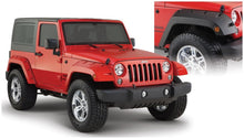 Load image into Gallery viewer, Bushwacker 07-18 Jeep Wrangler Pocket Style Flares 2pc - Black - Black Ops Auto Works
