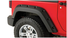 Load image into Gallery viewer, Bushwacker 07-18 Jeep Wrangler Pocket Style Flares 2pc Fits 2-Door Sport Utility Only - Black - Black Ops Auto Works