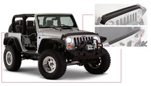 Load image into Gallery viewer, Bushwacker 07-18 Jeep Wrangler Trail Armor Hood and Tailgate Protector Excl Power Dome Hood - Black - Black Ops Auto Works