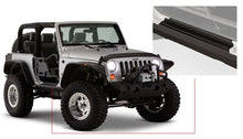 Load image into Gallery viewer, Bushwacker 07-18 Jeep Wrangler Trail Armor Rocker Panel and Sill Plate Cover - Black - Black Ops Auto Works