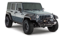 Load image into Gallery viewer, Bushwacker 07-18 Jeep Wrangler Unlimited Pocket Style Flares 2pc 4-Door Sport Utility Only - Black - Black Ops Auto Works