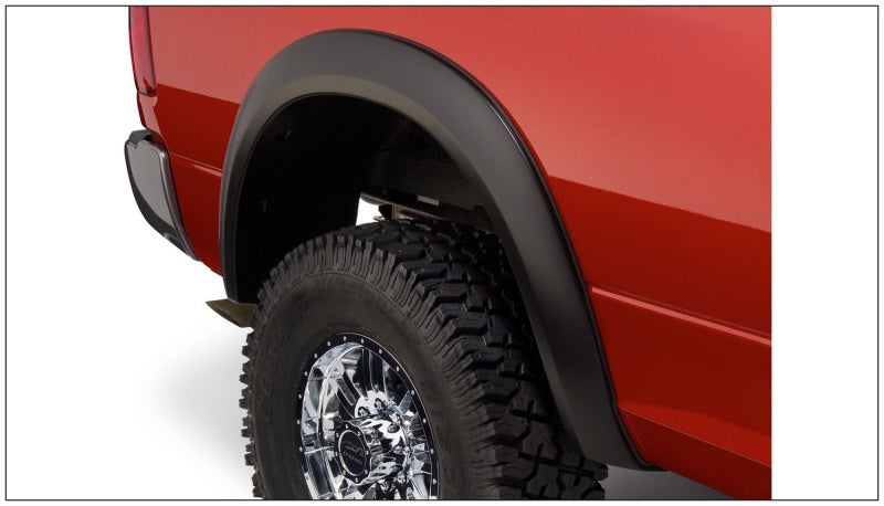 Bushwacker 10-18 Dodge Ram 2500 Fleetside Extend-A-Fender Style Flares 4pc 76.3/98.3in Bed - Black - Black Ops Auto Works