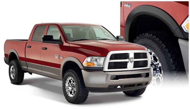 Bushwacker 10-18 Dodge Ram 2500 Fleetside OE Style Flares 4pc 76.3/98.3in Bed - Black - Black Ops Auto Works