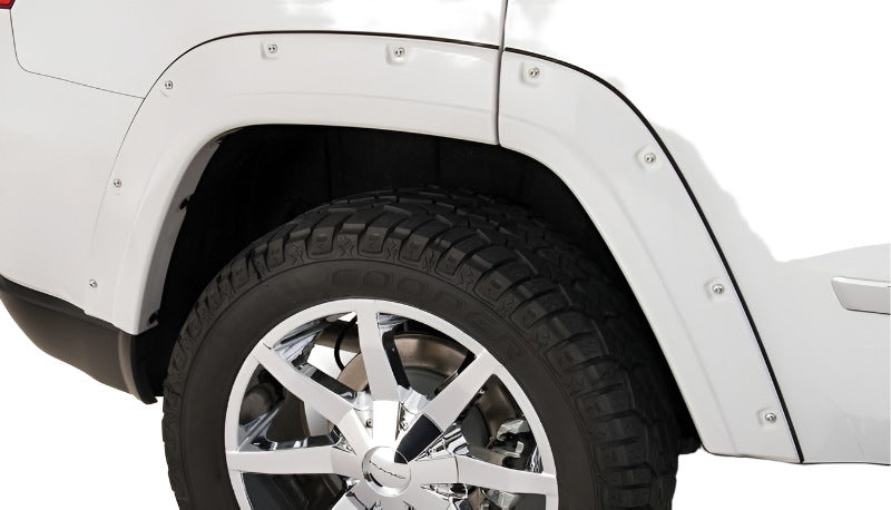 Bushwacker 11-18 Jeep Grand Cherokee Pocket Style Flares 2pc Does Not Fit SRT8 - Black - Black Ops Auto Works