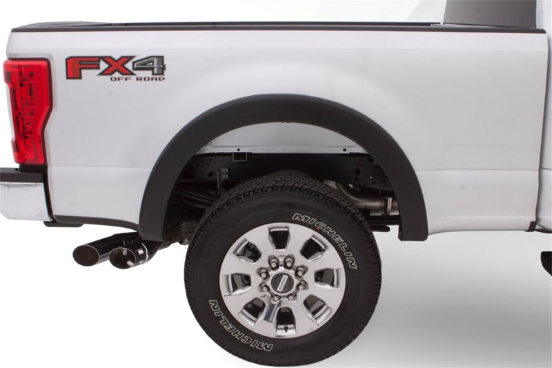 Bushwacker 17-18 Ford F-250 Super Duty OE Style Flares 2pc - Black - Black Ops Auto Works
