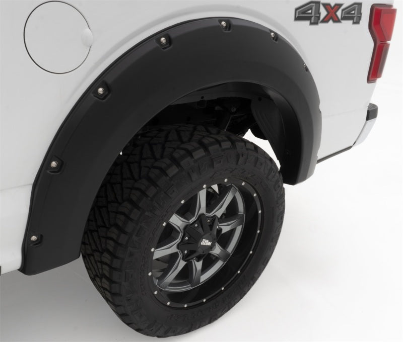 Bushwacker 18-19 Ford F-150 Pocket Style Flares 4 pc - Oxford White - Black Ops Auto Works