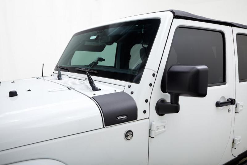 Bushwacker 18-19 Jeep Wrangler JL Trail Armor Cowl Guard - Black - Black Ops Auto Works