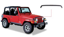 Load image into Gallery viewer, Bushwacker 18-19 Jeep Wrangler Rubicon/Sport//Unlimited/Sport S Hood Stone Guard- Black - Black Ops Auto Works
