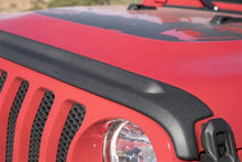 Load image into Gallery viewer, Bushwacker 18-19 Jeep Wrangler Rubicon/Sport//Unlimited/Sport S Hood Stone Guard- Black - Black Ops Auto Works