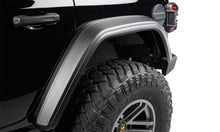Load image into Gallery viewer, Bushwacker 18-21 Jeep Wrangler JL (2-Door &amp; 4-Door) Flat Style Flares 4pc - Black - Black Ops Auto Works