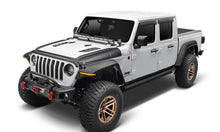 Load image into Gallery viewer, Bushwacker 18-22 Jeep Wrangler 2/4dr / 20-22 Jeep Gladiator Trail Armor Hood Armor (3pc) - Tex. Blk - Black Ops Auto Works
