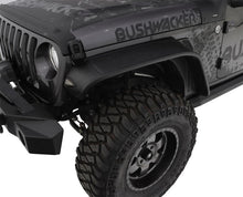 Load image into Gallery viewer, Bushwacker 2018+ Jeep Wrangler (JL) Unlimited Flat Style Flares 4pc - Black - Black Ops Auto Works